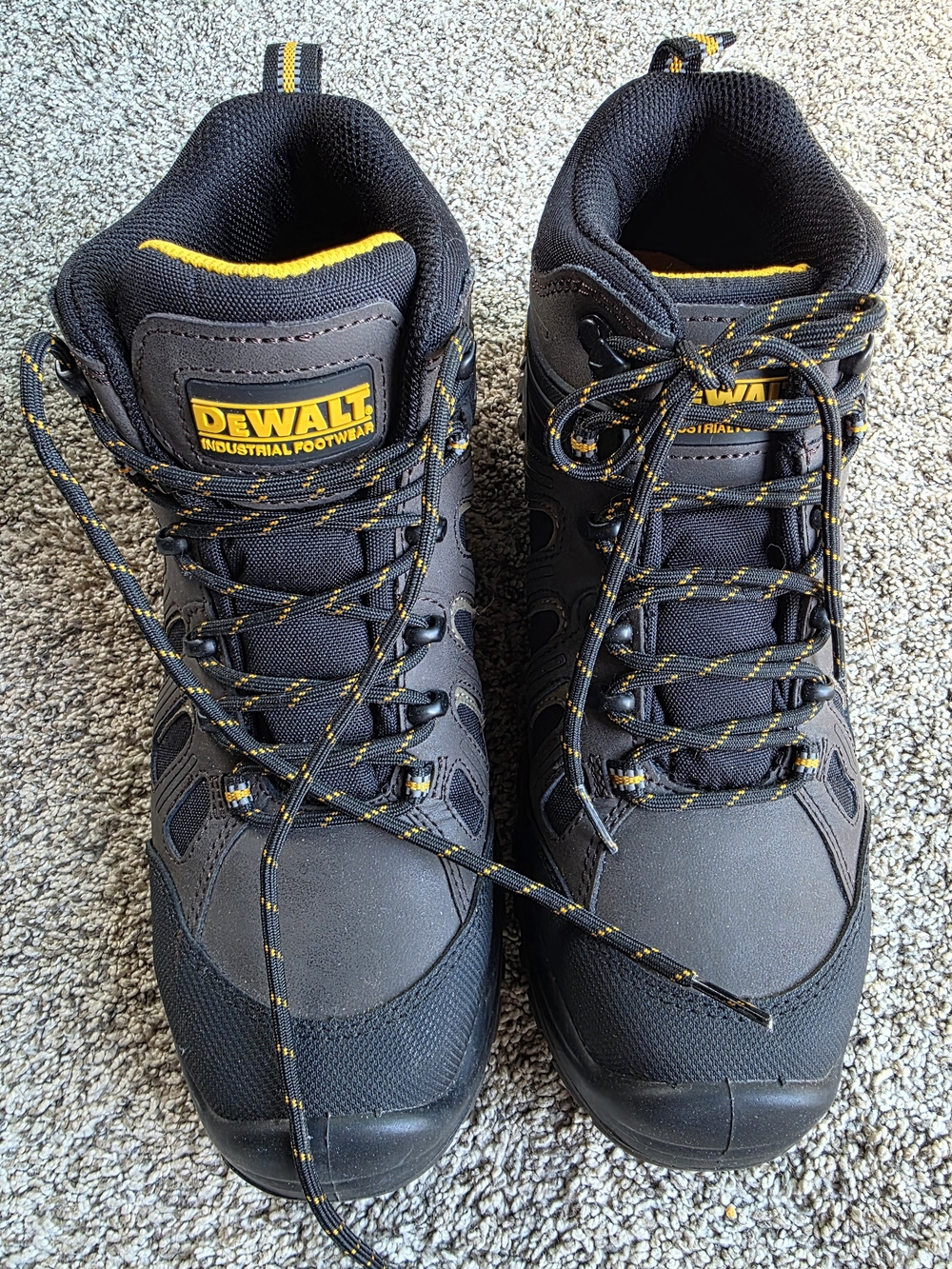 DEWALT Men's Brampton Steel Toe Boots Size 9X